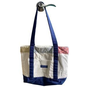 Vineyard Vines Custom Collection Navy Midshipman Canvas Tote